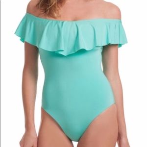 🆕Trina Turk ladies Ruffle Swimsuit! NWT